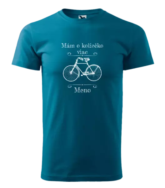 Pánske tričko Mám o koliečko viac s menom