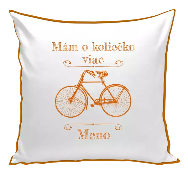 Vankúš Mám o koliečko viac s menom