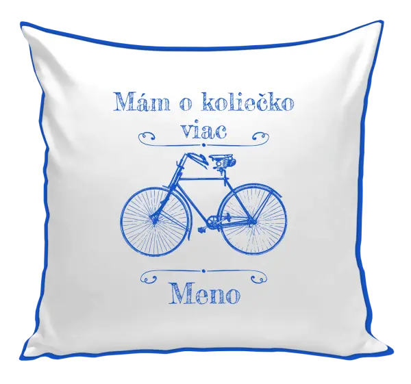 Vankúš Mám o koliečko viac s menom
