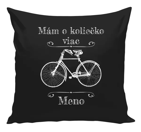 Vankúš Mám o koliečko viac s menom