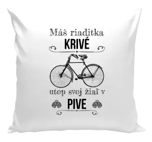 Vankúš Máš riaditka krivé, utop svoj žiaľ v pive