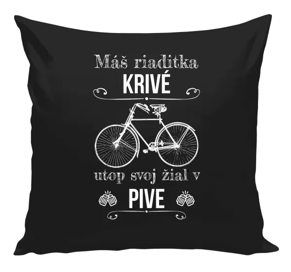 Vankúš Máš riaditka krivé, utop svoj žiaľ v pive