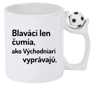 Hrnček Blaváci len čumia, ako Východniari vyprávajú.