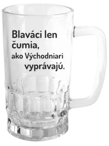 Polliter Blaváci len čumia, ako Východniari vyprávajú.