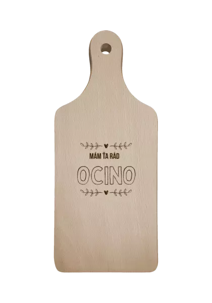 Doštička Mám ťa rád ocino
