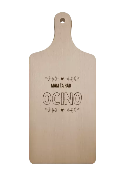 Doštička Mám ťa rád ocino