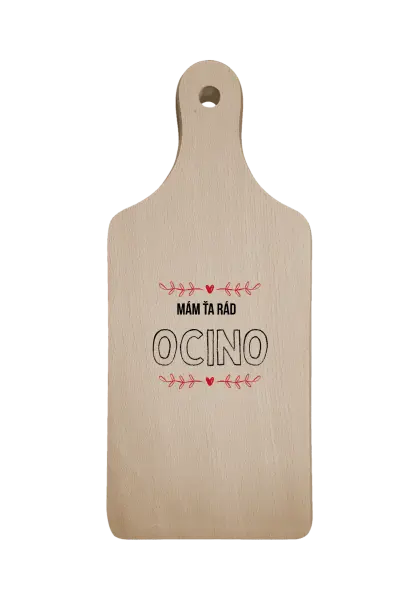 Doštička Mám ťa rád ocino