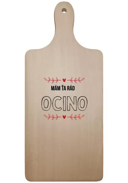 Doštička Mám ťa rád ocino