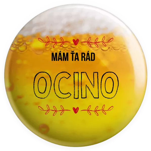 Placka Mám ťa rád ocino