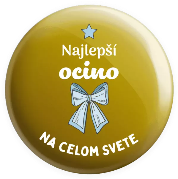 Placka Najlepší ocino na celom svete