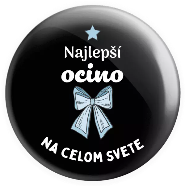 Placka Najlepší ocino na celom svete