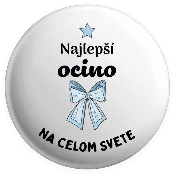 Placka Najlepší ocino na celom svete