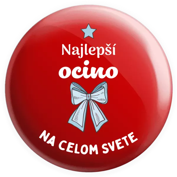 Placka Najlepší ocino na celom svete