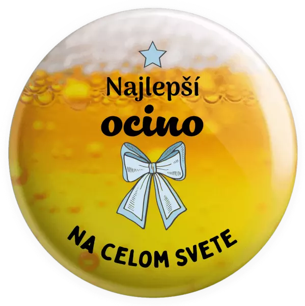 Placka Najlepší ocino na celom svete