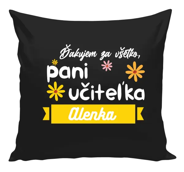 Vankúš Děkuji za vše paní učitelko