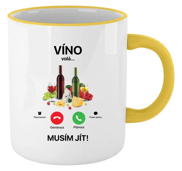 Hrnek Víno volá... musím jít!