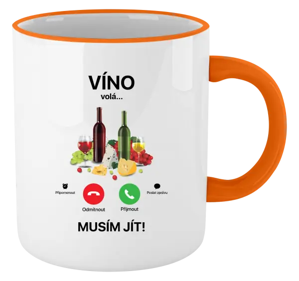 Hrnek Víno volá... musím jít!