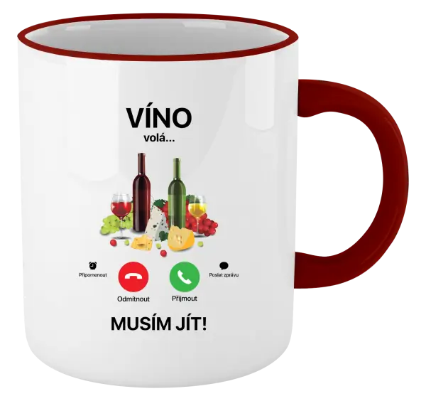Hrnek Víno volá... musím jít!