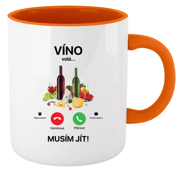 Hrnek Víno volá... musím jít!