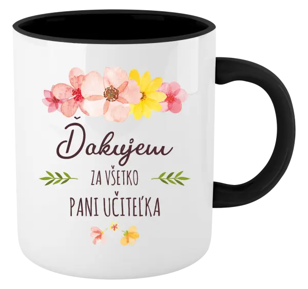 Hrnček  Ďakujem za všetko, pani učiteľka