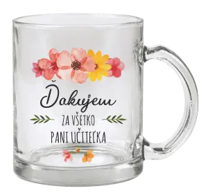 Hrnček Ďakujem za všetko, pani učiteľka