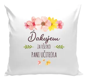 Vankúš Ďakujem za všetko, pani učiteľka