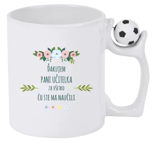 Hrnček Ďakujem pani učiteľka za všetko čo ste ma naučili