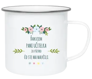 Plecháčik Ďakujem pani učiteľka za všetko čo ste ma naučili