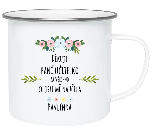 Plecháčik Ďakujem, pani učiteľka, za všetko čo ste ma naucili - meno