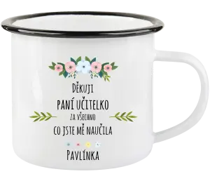 Plecháčik Ďakujem, pani učiteľka, za všetko čo ste ma naucili - meno