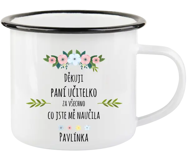 Plecháčik Ďakujem, pani učiteľka, za všetko čo ste ma naucili - meno