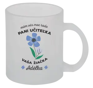 Hrnček Mám vás moc rada pani učiteľka 