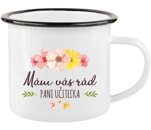 Plecháčik Mám vás moc rada pani učiteľka 