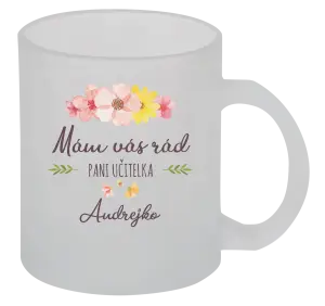 Hrnček Mám vás rád pani učiteľka  - meno