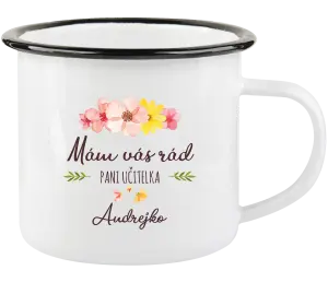 Plecháčik Mám vás rád pani učiteľka  - meno