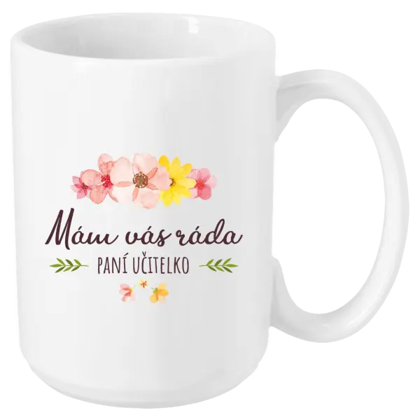 Hrnček Mám vás rada, pani učiteľka