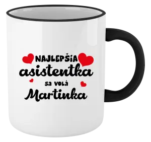 Hrnček Najlepšia asistentka sa volá - Meno