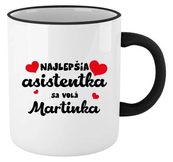 Hrnček Najlepšia asistentka sa volá - Meno