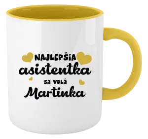 Hrnček  Najlepšia asistentka sa volá - Meno