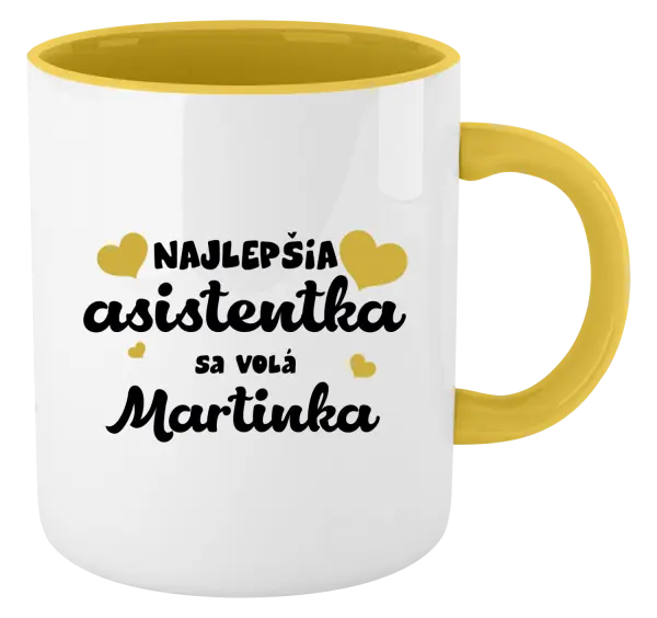 Hrnček  Najlepšia asistentka sa volá - Meno