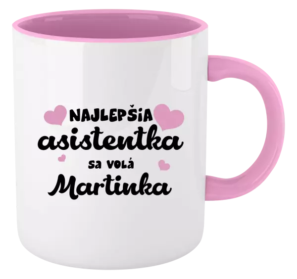 Hrnček  Najlepšia asistentka sa volá - Meno