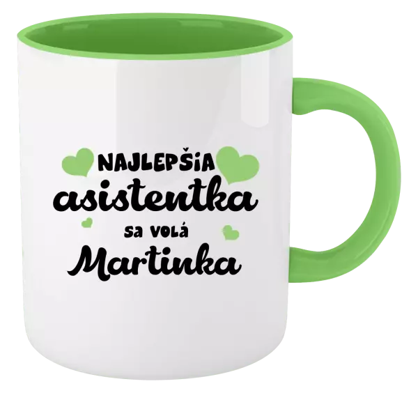 Hrnček  Najlepšia asistentka sa volá - Meno