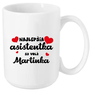 Hrnček Najlepšia asistentka sa volá - Meno