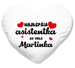 Vankúš Najlepšia asistentka sa volá - Meno
