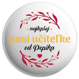 Placka Najlepšej pani učiteľke od Meno