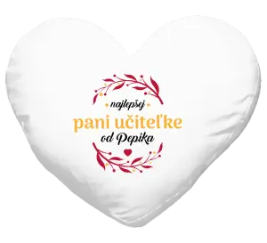 Vankúš Najlepšej pani učiteľke od Meno