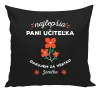 Vankúš Najlepšia pani učiteľka - meno