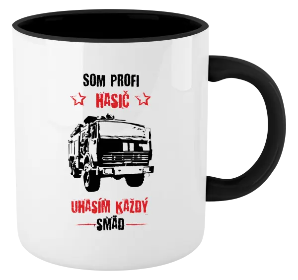 Hrnček  Som profi hasič, uhasím každý smäd