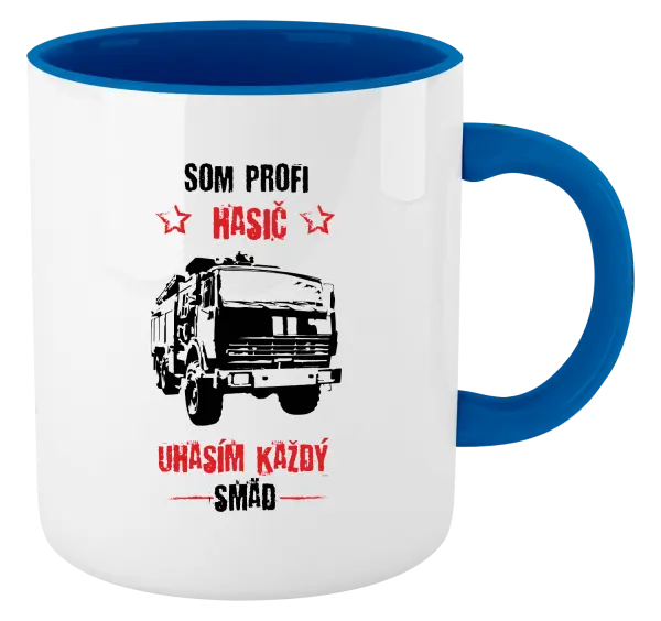 Hrnček  Som profi hasič, uhasím každý smäd