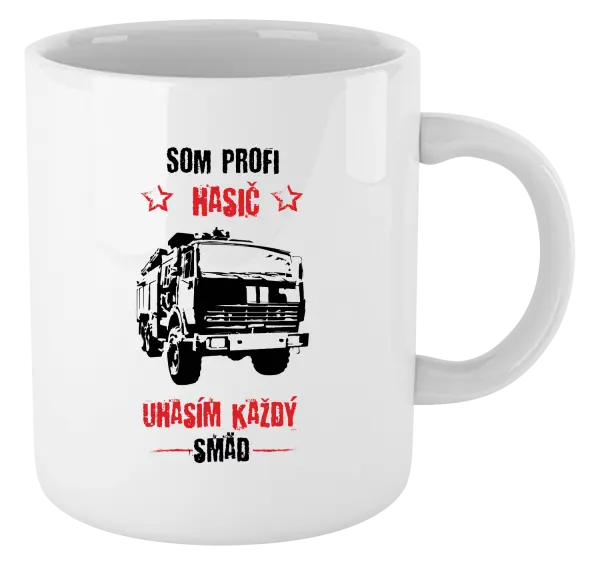 Hrnček Som profi hasič, uhasím každý smäd